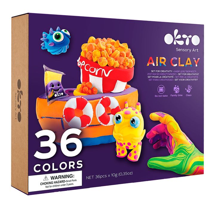 OKTO kreativní samotvrdnoucí sada 36 odstínů