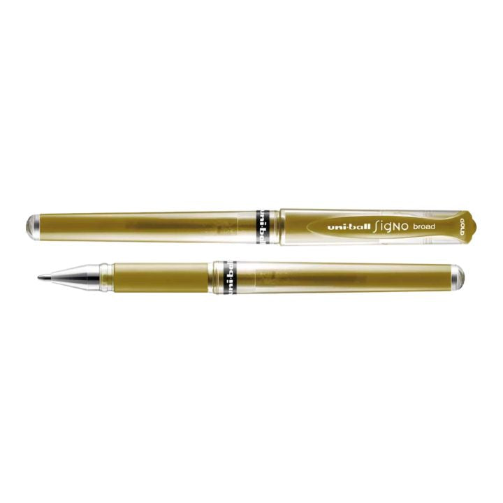 UNI SIGNO UM-153 gelové pero 1,0 mm – Metalické zlato