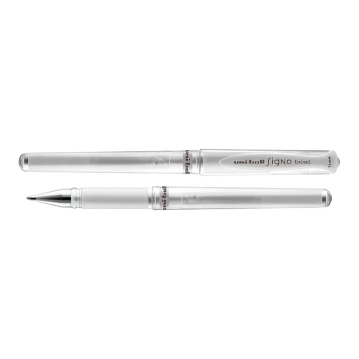 UNI SIGNO UM-153 gelové pero 1,0 mm – Bílá