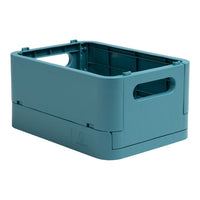 SKANDI Recycled PP MINI Skládací úložný box – petrolej