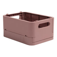 SKANDI Recycled PP MINI Skládací úložný box – stará růže