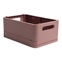 Skládací úložný box SKANDI Recycled PP MIDI – stará růže