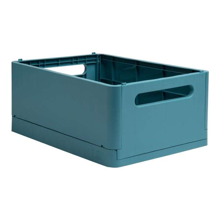 Skládací úložný box SKANDI Recycled PP MAXI – petrolej