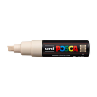 Popisovač UNI POSCA PC-8K 8 MM – béžová (45)