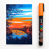 Posca sada popisovačů mix barev