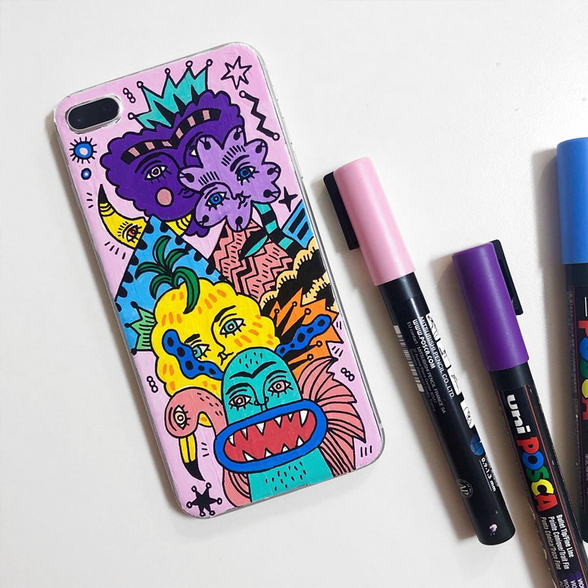 Posca sada popisovačů mix barev
