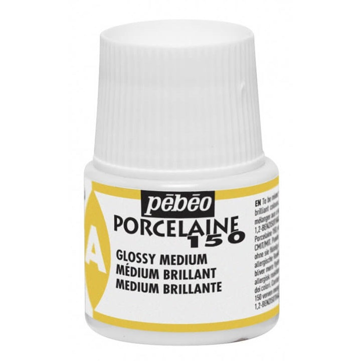 Lesklé medium Porcelain 150 pro barvy na porcelán Pébéo 45ml