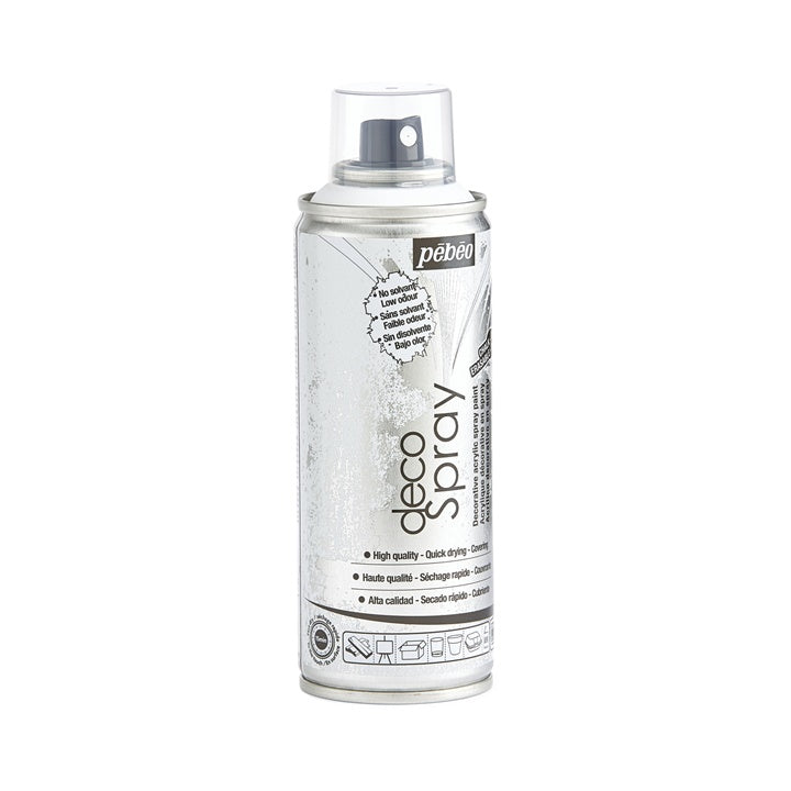 Akrylová křídová barva ve spreji  Pebeo 200 ml bílé
