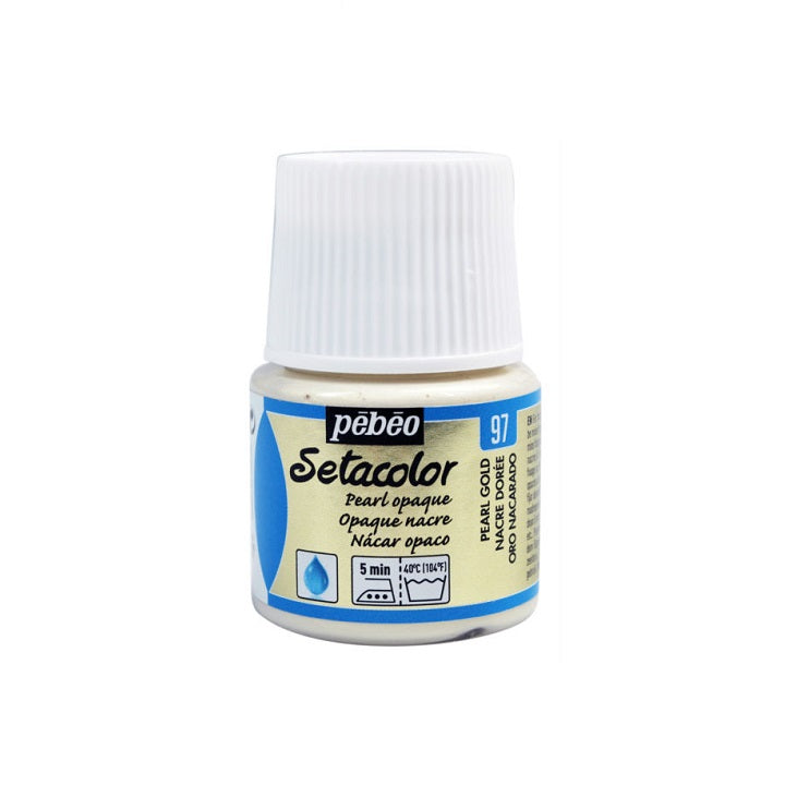 Barva na textil PEBEO Setacolor Opaque Pearl 45 ml