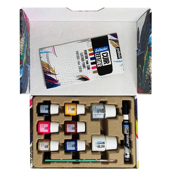Barvy na kůži Pebeo Setacolor - výběrová sada 10 ks