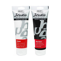 Set podkladového šepsu v černé a bílé barvě Pébéo 2x100ml