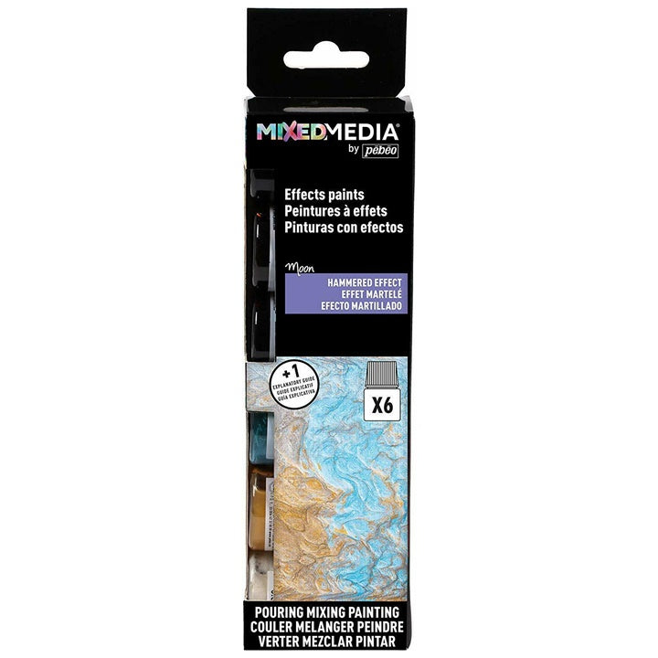 Sada barev Mixed Media PEBEO - Moon 6 x 20 ml