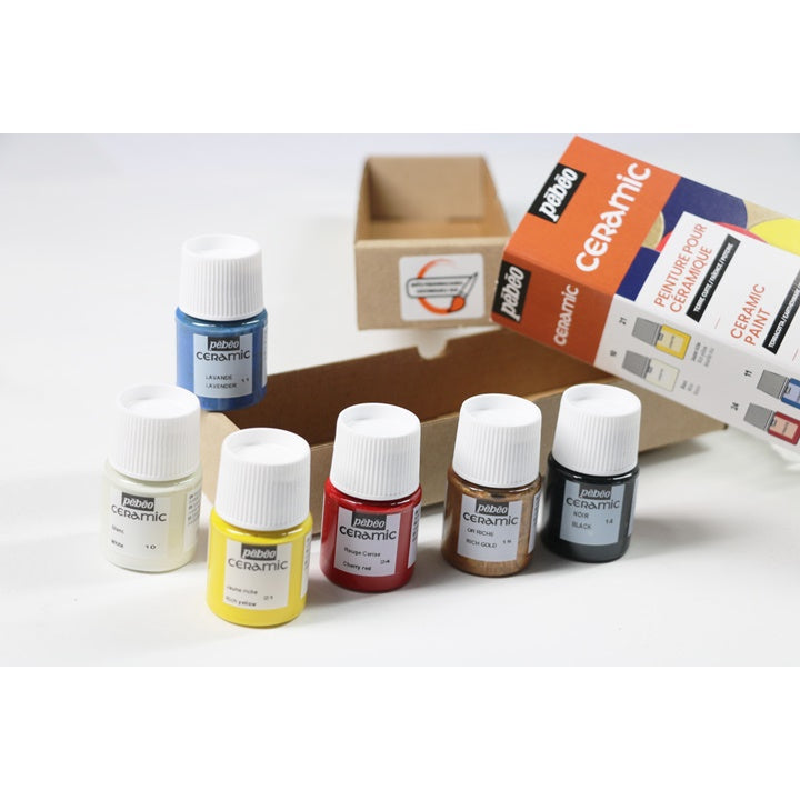 Barvy na keramiku  Pebeo Ceramic 6 x 20 ml