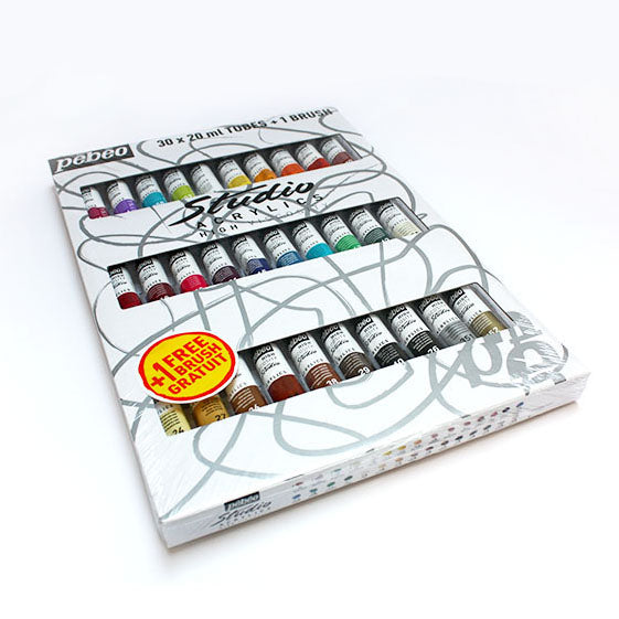 Akrylové barvy Studio Acrylic PROFI 30x20ml