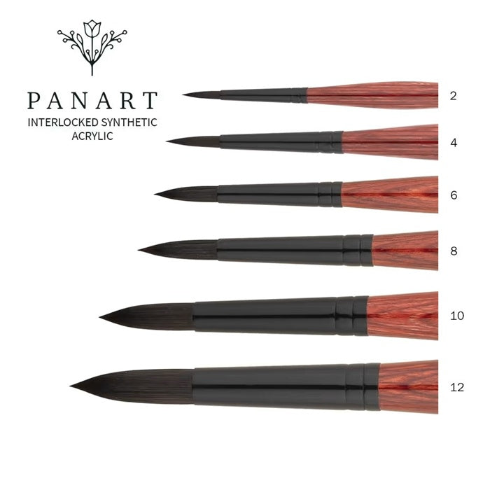 Kulatý akrylový štětec PanArt 3302