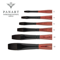 Plochý akrylový štětec PanArt 3322