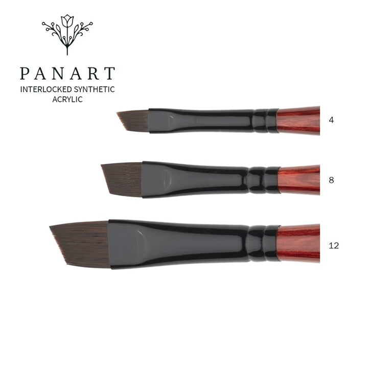 Akrylový štětec PanArt 3362 s úhlovým vzorem