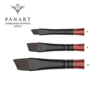 Akrylový štětec PanArt 3362 s úhlovým vzorem