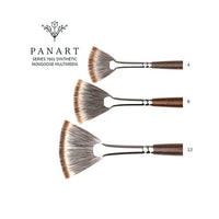 PanArt 7801 Vějířový štětec - syntetické štětiny z mangoose