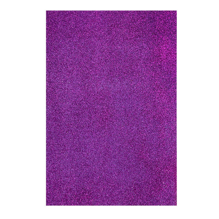 Třpytivá dekorační guma samolepící EVA sheet 20x30 cm