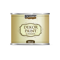Dekorační křídová barva Chalky Pentart 500 ml