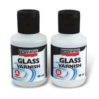 Dvousložkový lak na bázi umělé pryskyřice / 40 + 40 ml