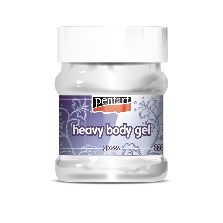 Lesklé gelové médium Pentart heavy body