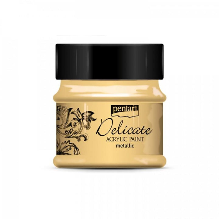 Akrylová barva Delicate metalická 50ml