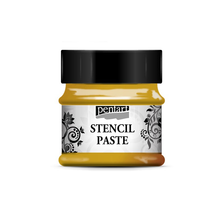 Šablónovací pasta metalická 50ml Stencil paste Pentart