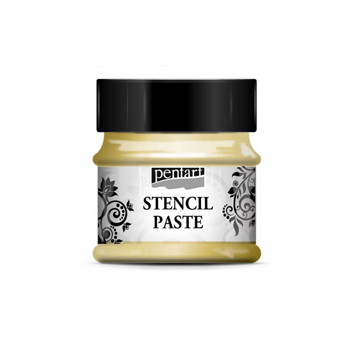 Šablónovací pasta perleťová 50ml Stencil paste Pentart