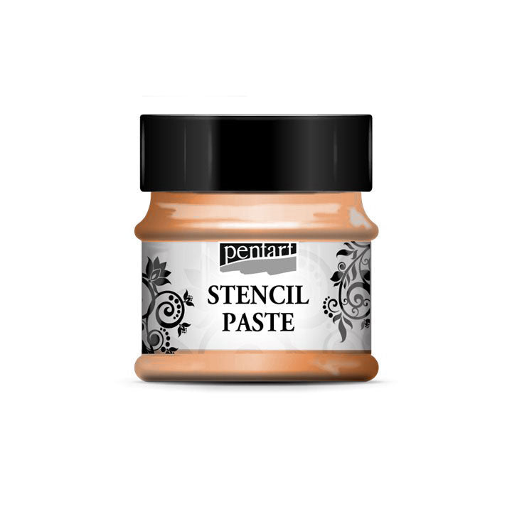 Šablónovací pasta perleťová 50ml Stencil paste Pentart