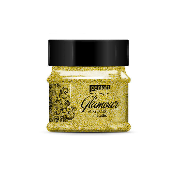 Akrylová barva Glamour metalická 50ml