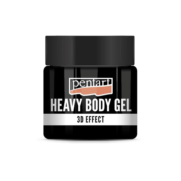 Pentart Black Glossy Heavy Body Gel