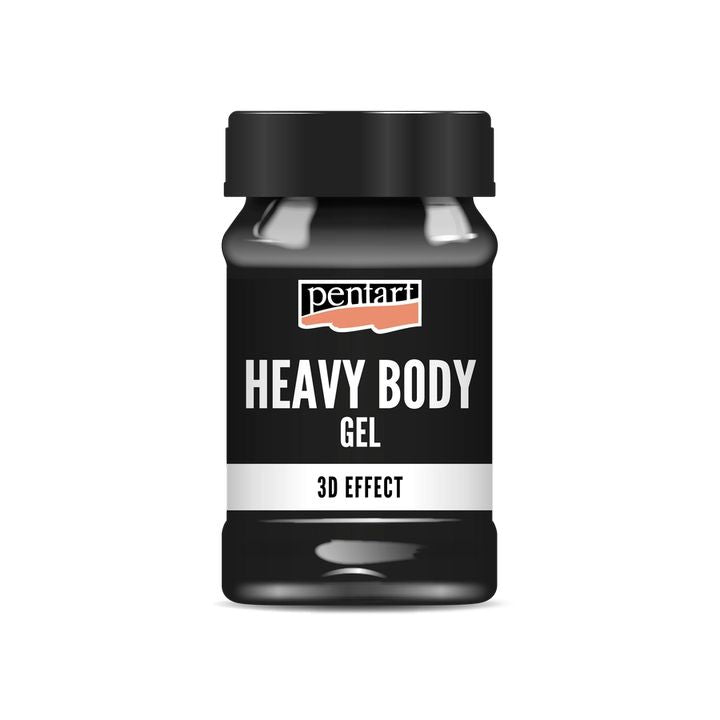 Pentart Black Glossy Heavy Body Gel