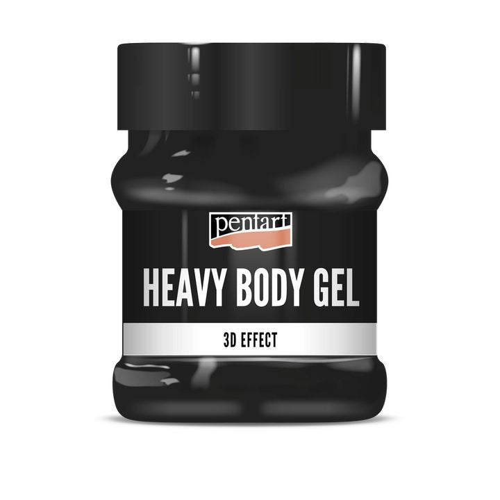 Pentart Black Glossy Heavy Body Gel
