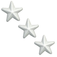 Polystyrénové hvězdy 15 cm - sada 3 ks