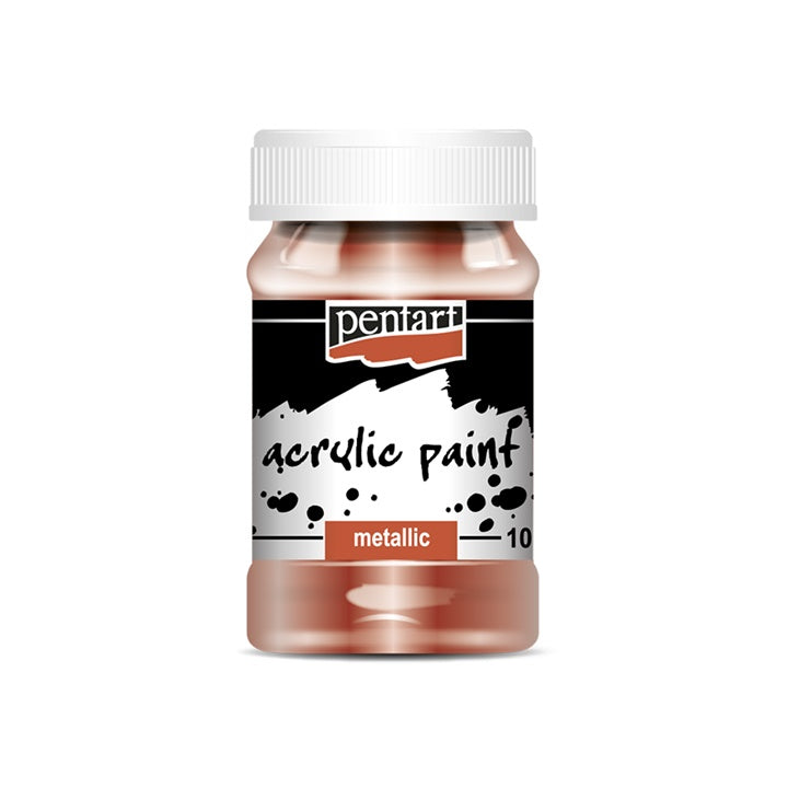 Akrylová barva metalická - 100 ml