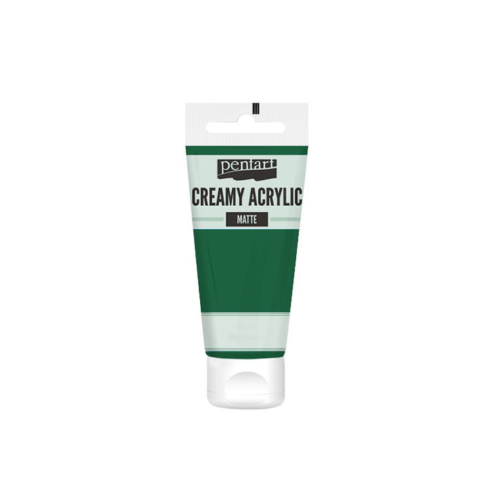 Krémová akrylová barva matná Pentart 60 ml