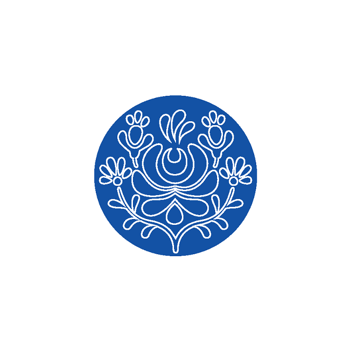 Kulatá dřevěná mandala – vzor 21