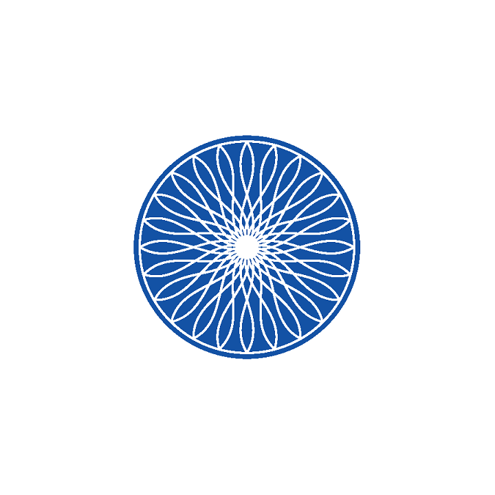 Kulatá dřevěná mandala – vzor 3