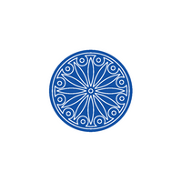 Kulatá dřevěná mandala – vzor 4