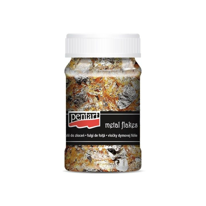 Metalické vločky PENTART