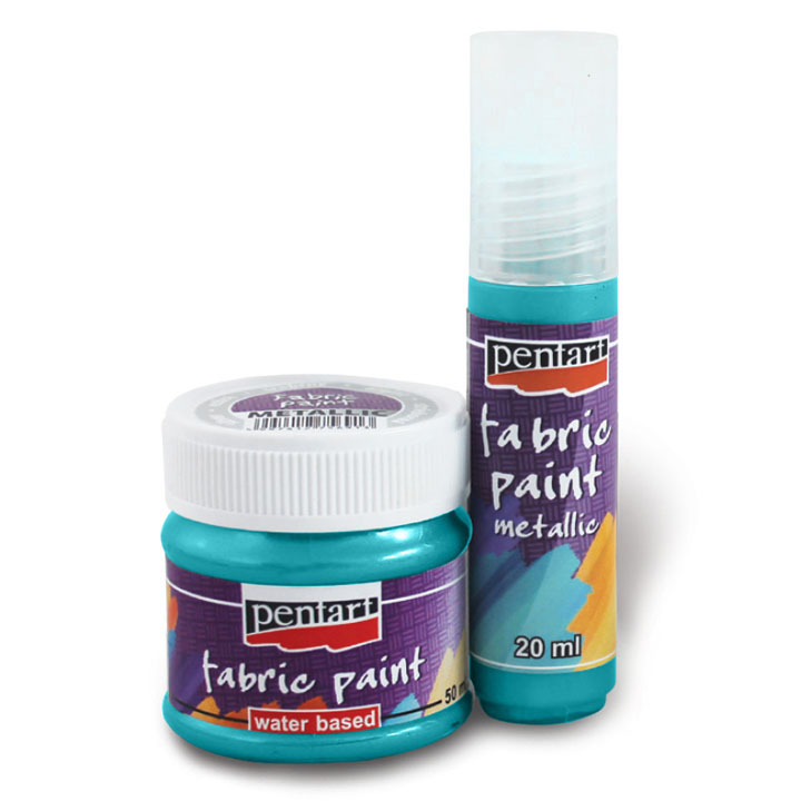 Barva na textil metalická - 20 ml