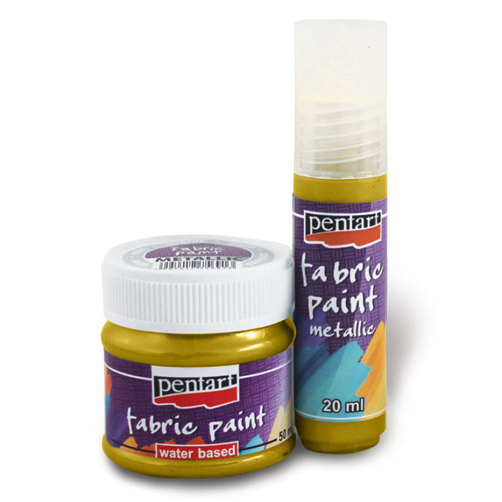 Barva na textil metalická - 20 ml