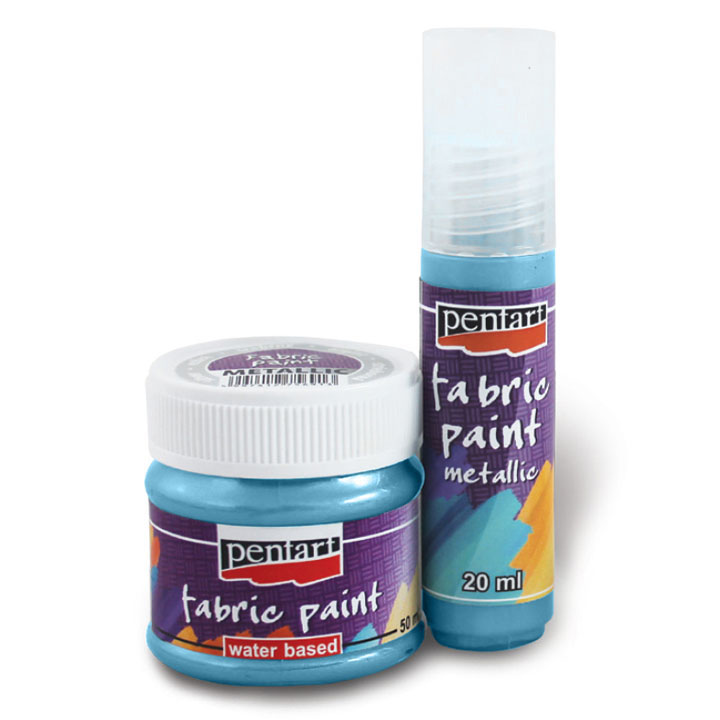 Barva na textil metalická - 20 ml