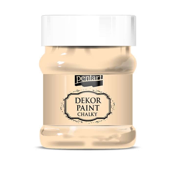 Dekorační křídová barva Chalky Pentart - 230 ml – Meruňková