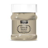 Dekorační křídová barva Chalky Pentart - 230 ml – cappuccino