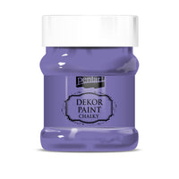 Dekorační křídová barva Chalky Pentart - 230 ml – Fialová