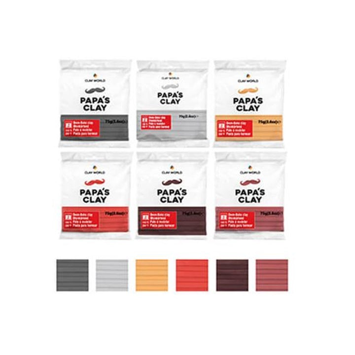 Papa's Clay Earth Set Polymer Clay Kit