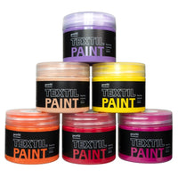 Sada barev na tmavý textil Profil - SUNSET BOULEVARD 6 x 50 ml